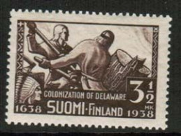 1938 Finland, Delaware, New Sweden **. - Nuovi