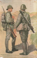 MILITARIA - Grenadiers En Jagers - Carte Postale Ancienne - Autres & Non Classés