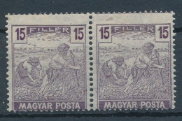 1919. Hungarian Post Office - Misprint - Variétés Et Curiosités