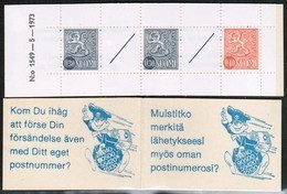 1974 Finland, Slot Machin Booklet Facit HA 8 M 1549 **. - Carnets