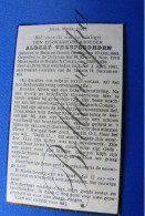 Albert VERSTEEFGHDEN Beek & Donk 1881 Missie Missionaris Belgisch Congo 1926-38  Achel 1941 Kruisheer - Obituary Notices