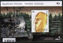 2008 Finland Michel Bl 49 Norden, Mythical Places MNH **. - Blocks & Sheetlets