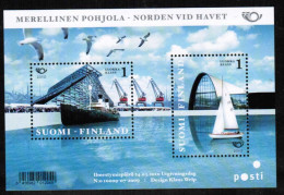 2010 Finland Miniature Sheet Norden, Life At The Coast MNH **. - Blocs-feuillets