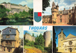FRANCE - Thouars - Châteaux - Eglise - Colorisé - Carte Postale - Thouars