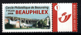 Belgique Duostamp Beauraing Beauphilex Juin 2008 - Ungebraucht