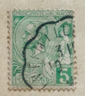 MONACO 1891 - PRINCE ALBERT - 5c - Gebraucht