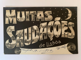 Lisboa - Recordação - Muitas Saudações De Lisboa - Portugal - Lisboa