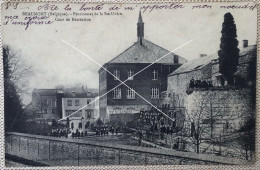 BEAUMONT Pensionnat De La Ste-Union Cours De Récréation CPA Postée En 1911 - Beaumont