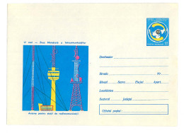 IP 73 B - 1126 TV Antenna - Stationery - Unused - 1973 - Telecom