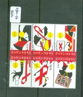 NEDERLAND 2010 NVPH 2770-2775 * STOP AIDS NOW  * BLOC * BLOCK * POSTFRIS GESTEMPELD - Used Stamps