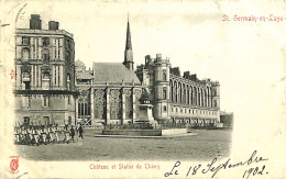 France - (78) Yvelines - St. Germain En Laye - Château Et Statue De Thiers - St. Germain En Laye (Castillo)