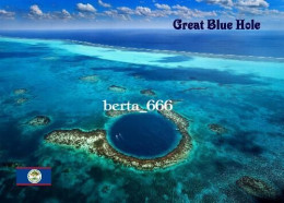 Belize Barrier Reef Great Blue Hole UNESCO New Postcard - Belice