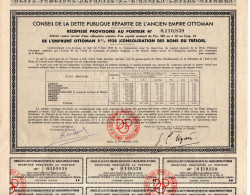 OBLIGATION - Conseil De La Dette Publique Répartie De L'acien Empire OTTOMAN - Other & Unclassified