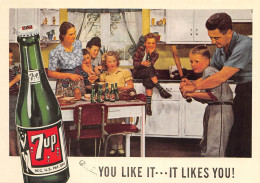 7UP Seven Up Family Fun Part 6  You Like Il It Likes You édition Boomerang Boisson PUB Publicité  N° 144 \KEVREN0775 - Advertising