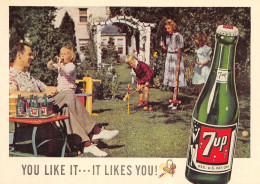 7UP Seven Up Family Fun Part 5  You Like Il It Likes You édition Boomerang Boisson PUB Publicité  N° 145 \KEVREN0775 - Advertising