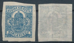 1920/22. Newspaper Stamp - Misprint - Abarten Und Kuriositäten