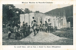 FRANCE - Missions Maristes De Nouvelle Calédonie - Le Corail Blanc - Animé - Carte Postale Ancienne - Nouvelle Calédonie