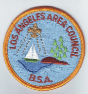 B 32 - 36 USA Scout Badge - Los Angeles Area Council - Scouting