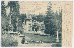 RO 68 - 12751 SINAIA, Litho, PELISOR Castle, Romania - Old Postcard - Used - 1903 - Rumänien