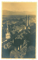 RO 68 - 20554 SIBIU, Panorama, Romania - Old Postcard, Real PHOTO - Unused - 1937 - Rumänien