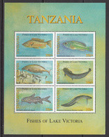 2005 Tanzania Fish Of Lake Victoria Miniature Sheet Of 6 MNH - Tanzania (1964-...)