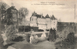 FRANCE - Château De L'Avallonais - Vue Sur Le Château De Chastellux (Vue Sur La Cour D'honneur) - Carte Postale Ancienne - Avallon