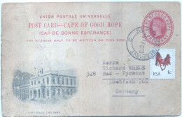 Postzegels > Europa > Groot-Brittannië > Zuid-Afrika (...-1961) > Kaap De Goede Hoop (1853-1904) Briefkaart (16688) - Cape Of Good Hope (1853-1904)