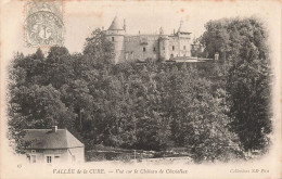 FRANCE - Vallée De La Cure - Vue Sur Le Château De Chastellux - Vue Générale - Carte Postale Ancienne - Avallon