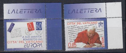 Europa Cept 2008 Vatican City  2v ** Mnh (59460C) - 2008