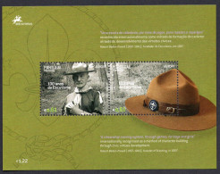 PORTUGAL 2007 FOUNDER OF SCOUTING. M/S** - Unused Stamps