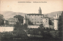 FRANCE - Jarnioux (Rhône) - Vue Sur Le Château De Clavière - Vue Générale - De L'extérieure - Carte Postale Ancienne - Andere & Zonder Classificatie