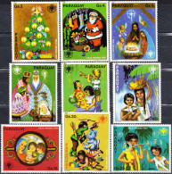 PARAGUAY 1980, CHRISTMAS, INTERNATIONAL YEAR Of The CHILD, COMPLETE MNH SERIES With GOOD QUALITY, *** - Paraguay