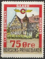 Chemin De Fer Danois ** - Dänemark Railway Eisenbahn Horsens Privatbaner  (A1) - Postpaketten