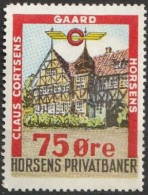 Chemin De Fer Danois ** - Dänemark Railway Eisenbahn Horsens Privatbaner  (A1) - Paquetes Postales
