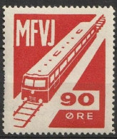 Chemin De Fer Danois ** - Dänemark Railway Eisenbahn Local Train MFVJ SVJ (A1) - Paquetes Postales