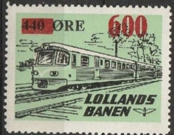 Chemin De Fer Danois ** - Dänemark Railway Eisenbahn Lollands Banen  (A1) - Parcel Post