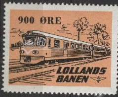 Chemin De Fer Danois ** - Dänemark Railway Eisenbahn Lollands Banen  (A1) - Postpaketten