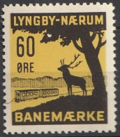 Dänemark Railway Eisenbahn Lyngby - Naerum Banemaerke (A13) - Parcel Post