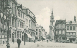 Mons; Le Théâtre Et La Rue De Nimy - Non Voyagé. (Nels - Bruxelles) - Mons