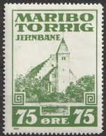 Chemin De Fer Danois ** - Dänemark Railway Eisenbahn Maribo - Torrig Jernbane  (A13) - Postpaketten