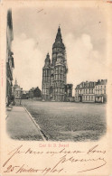 FRANCE - Vue Sur La Tour De St Amand - Vue Générale - Vue Sur Une La Route - Des Maisons Autour - Carte Postale Ancienne - Saint Amand Les Eaux