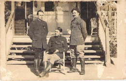 Nouvelle Calédonie - Carte Photo - Militaires Au Repos - Carte Postale Ancienne - Nouvelle-Calédonie