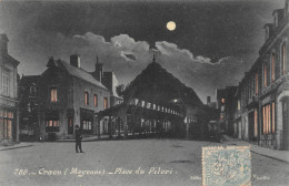 CRAON    PLACE DU PILORI DE NUIT - Craon