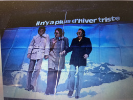 Affiche Publicitaire GAILLARD 1973 Il N Y A Plus D Hiver Triste HABITS - Afiches & Pósters