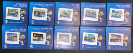 France - Lot De 10 Carnet - Site Hôte De L'UEFA Euro 2016 - 2020-…