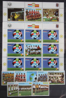Paraguay 3528-3537 Und Kleinbogen 3534+3536 Postfrisch Fußball #GC492 - Paraguay