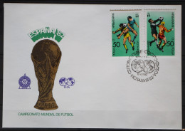 Bulgarien 3103-3104 Gestempelt Als FDC / Fußball #GC504 - Other & Unclassified