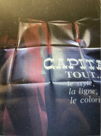 Affiche  Publicitaire Habits  CAPITAL Vêtements Hommes 160 X120 GAILLARD 1973 - Posters