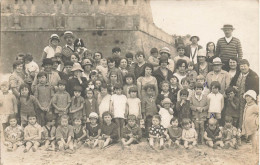 Fouras * Carte Photo * Groupe Sur La Plage * Photographe ROUSSEAU - Fouras-les-Bains