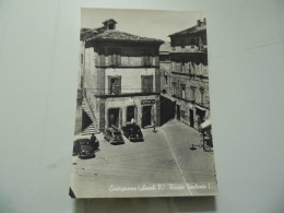 Cartolina Viaggiata "CASTIGNANO ( Ascoli Piceno ) Piazza Umberto I"  1959 - Ascoli Piceno